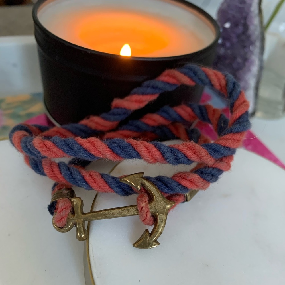 KJP Anchor Rope Bracelet